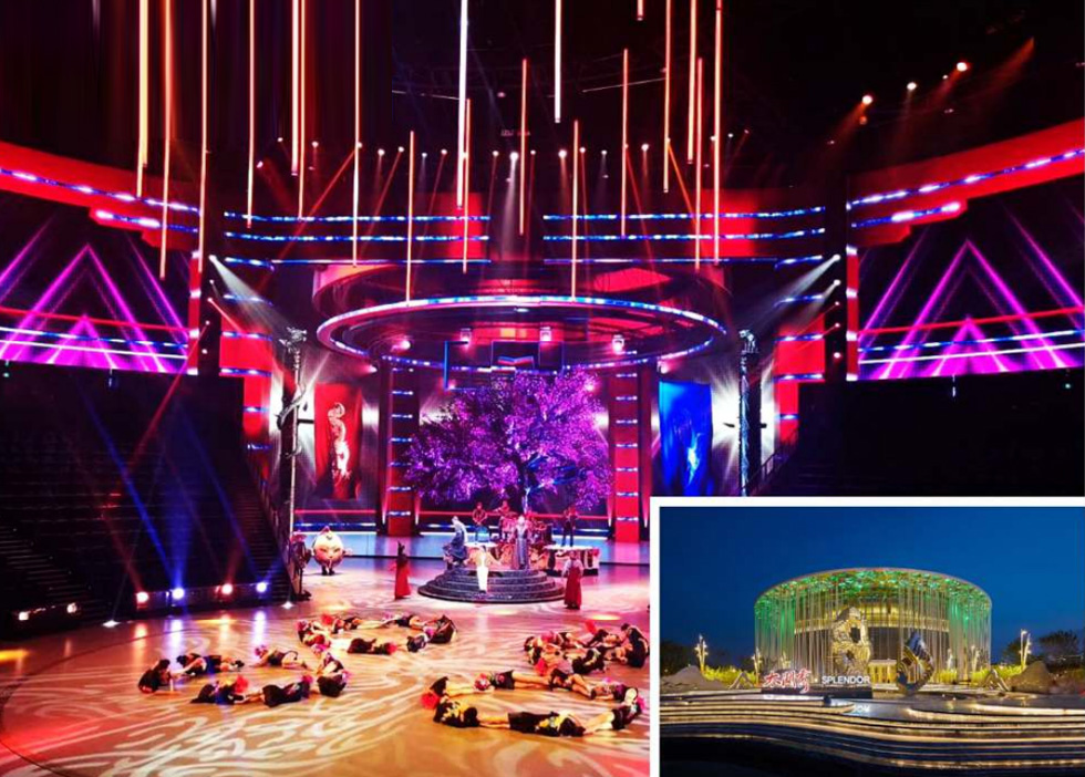 Wuxi Taihu Show Theater 360-degree circular giant screen